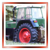 Allrad Fendt von hinten