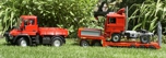 Unimog mit Tieflader